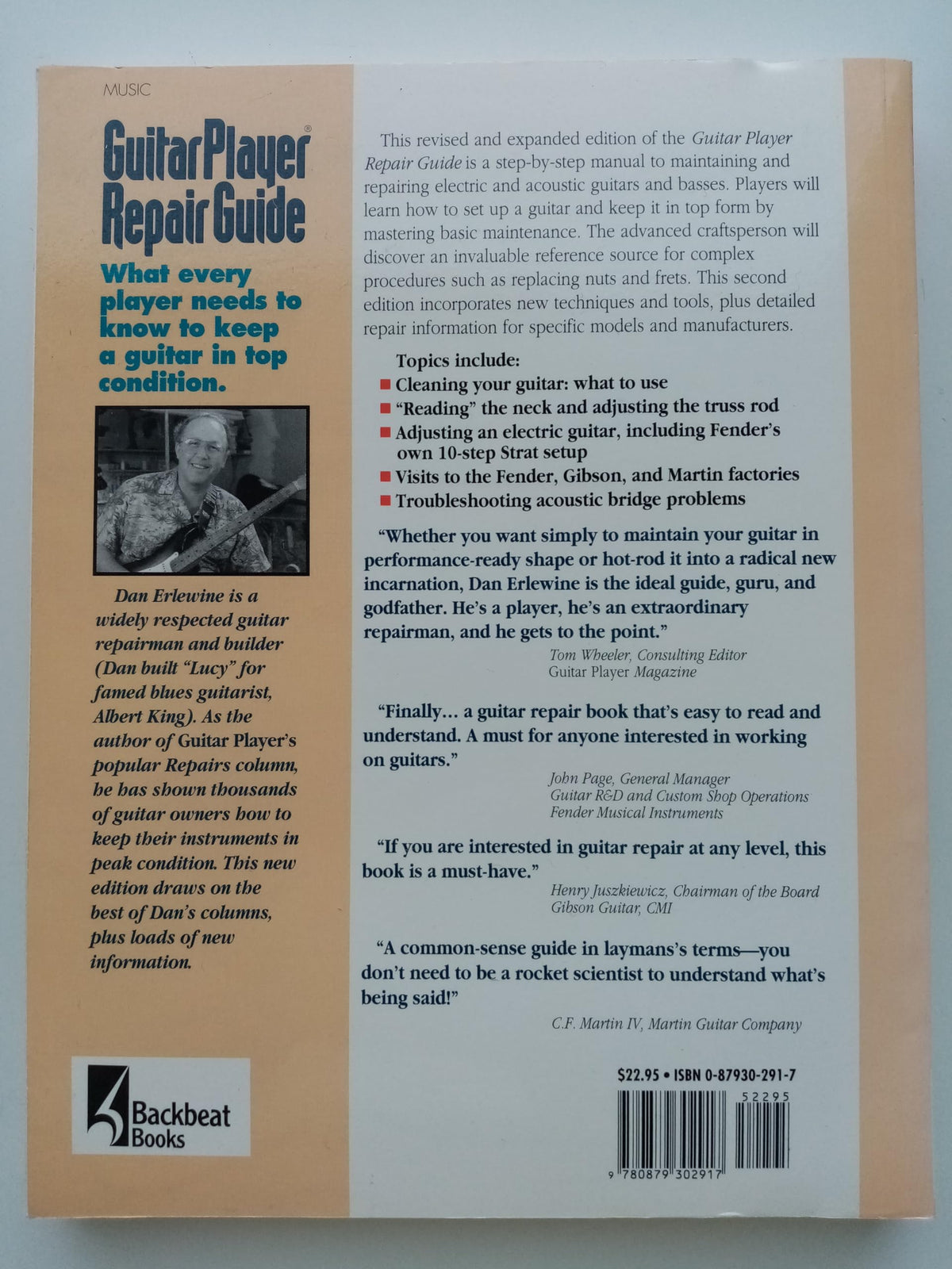 Guitar Player Repair Guide