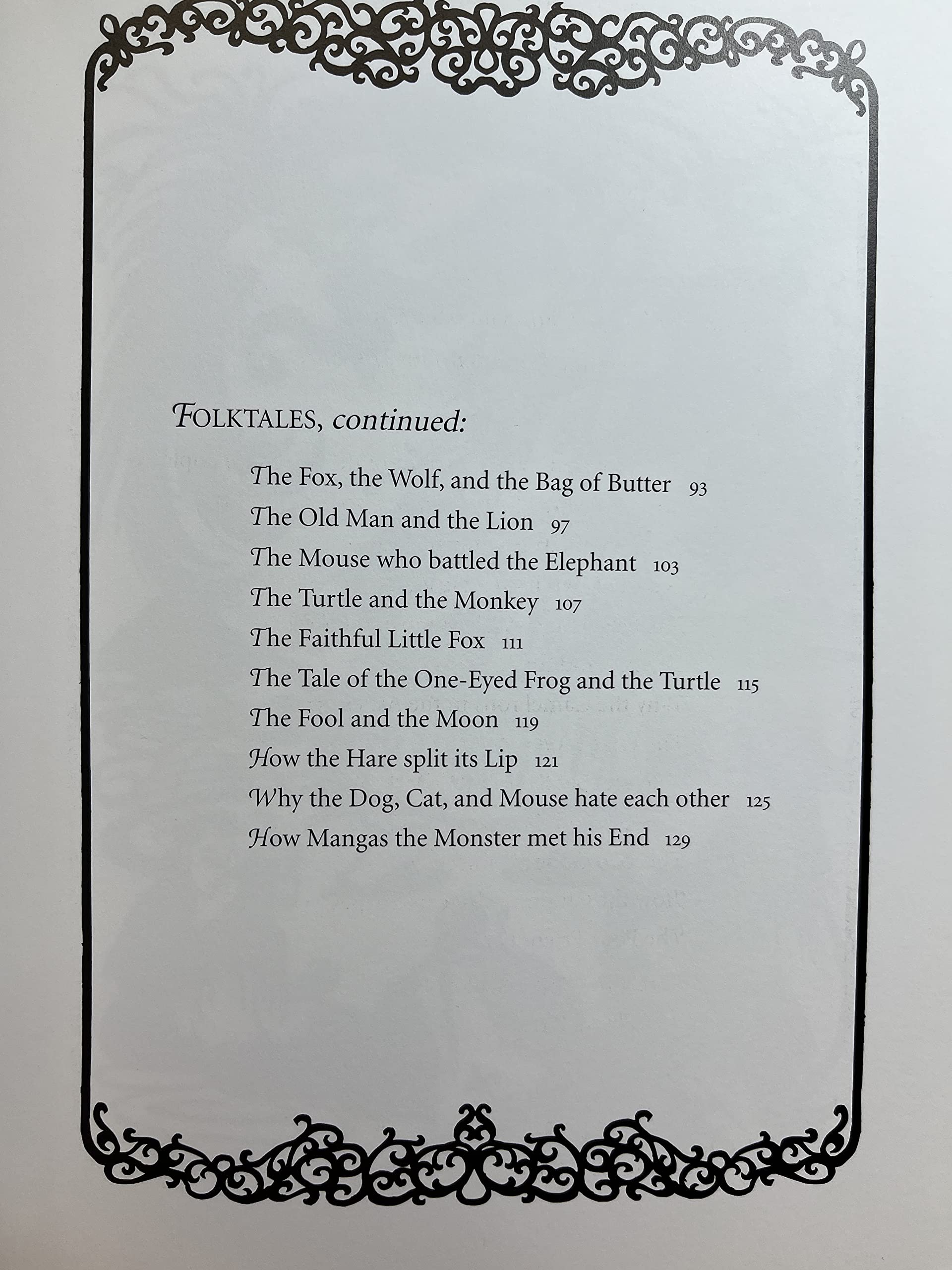 Mongolian Folktales
