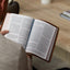 NKJV, Thinline Reference Bible, Large Print, Premium Goatskin Leather, Black, Premier Collection, Comfort Print: Holy Bible, New King James Version