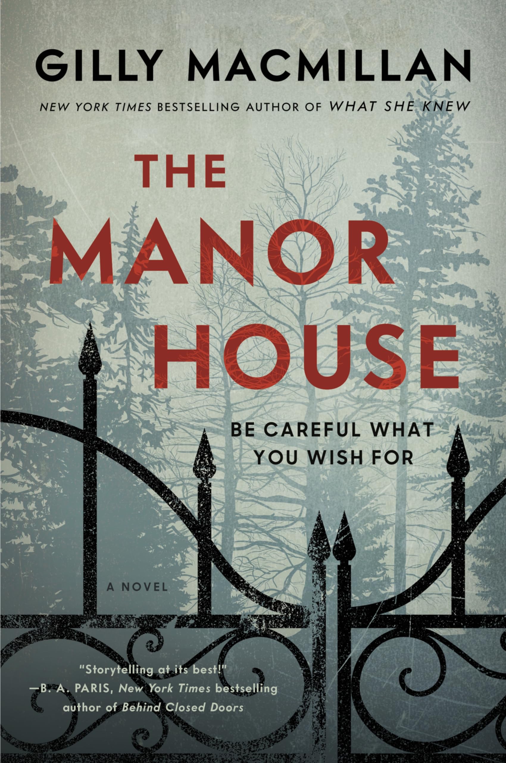 The Manor House: A Novel: The dream world of a lottery win turns into a nightmare in this psychological thriller with breathtaking twists and turns