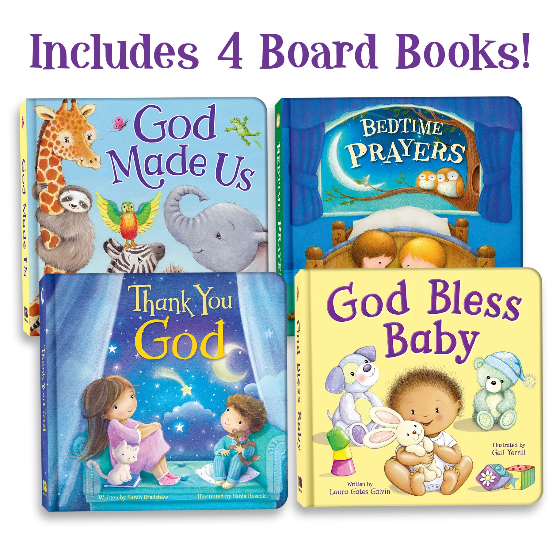 God Loves You-A Tender Moments 4 Storybook Gift Box Set