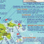 British Virgin Islands Dive Guide BVI Waterproof Map