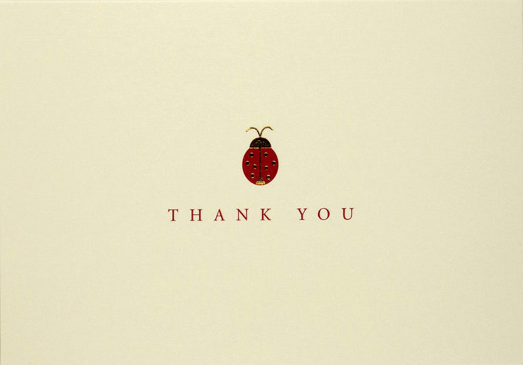 Ladybug Thank You Notes (Note Card Series)