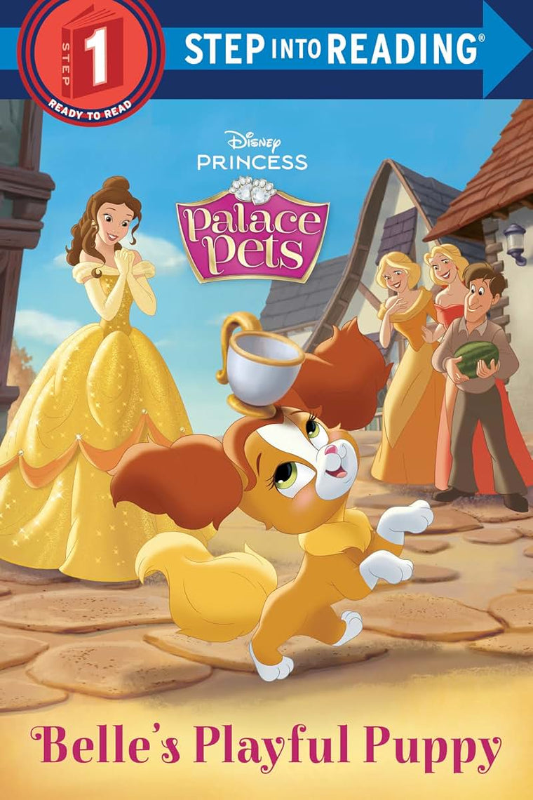 Belle's Playful Puppy (Disney Princess: Palace Pets) (Step into Reading, Step 1)