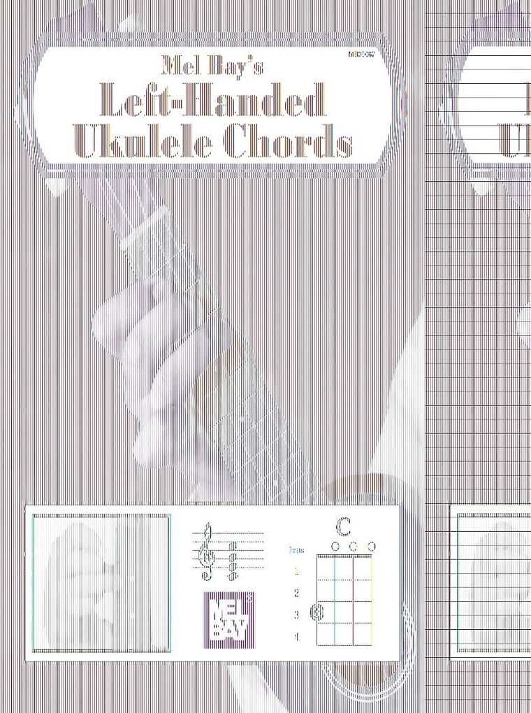 Left-Handed Ukulele Chords: In Photo and Diagram Form
