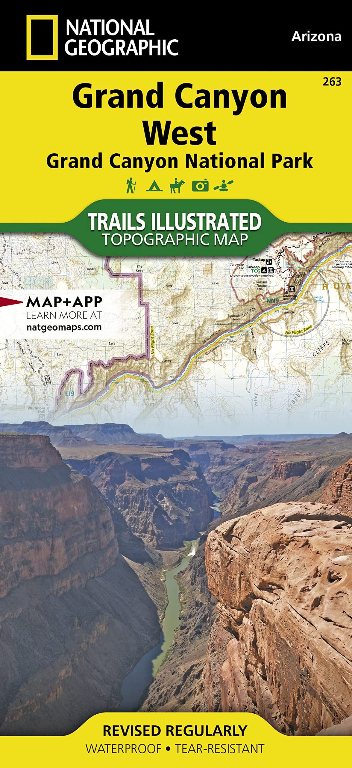 Grand Canyon West [Grand Canyon National Park] (National Geographic Trails Illustrated Map)