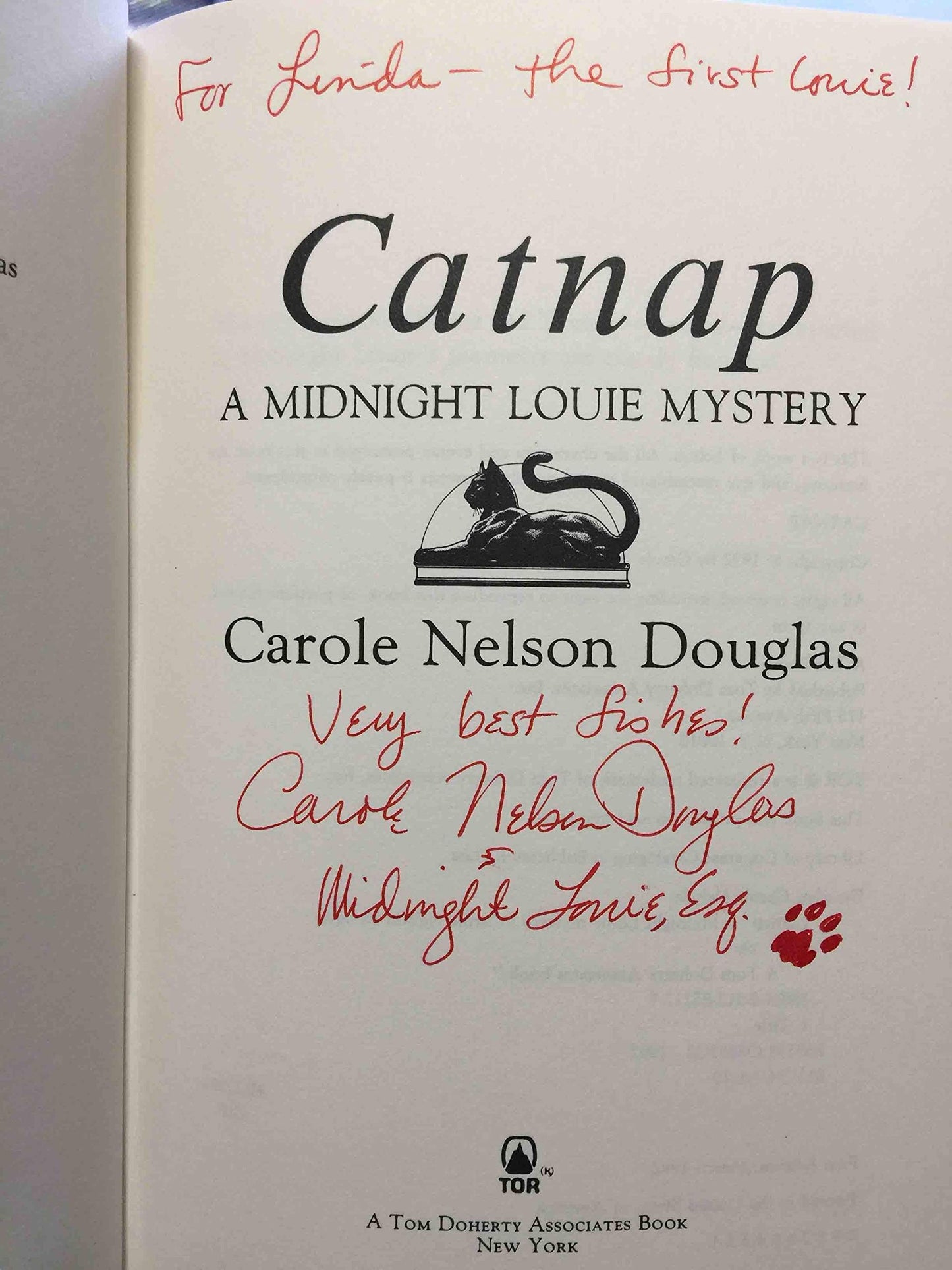 Catnap: A Midnight Louie Mystery (Midnight Louie Mysteries)