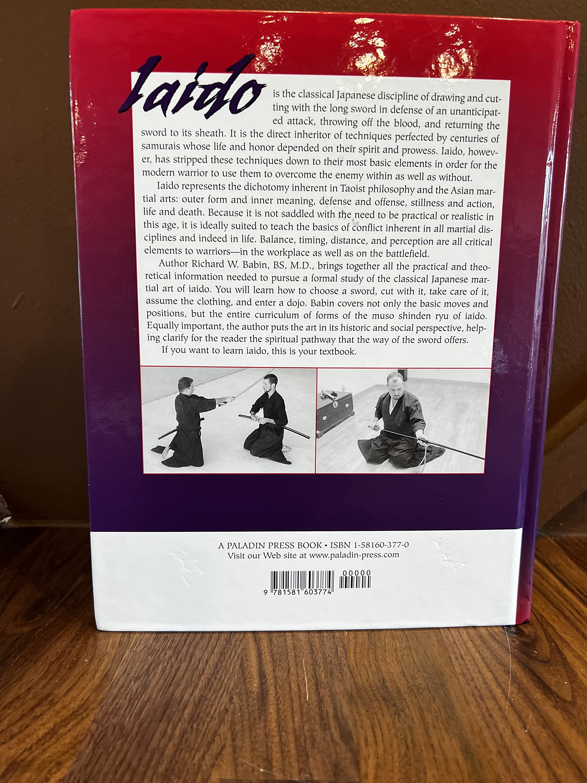 Iaido Sword: Kamimoto-Ha Techniques of Muso Shinden Ryu