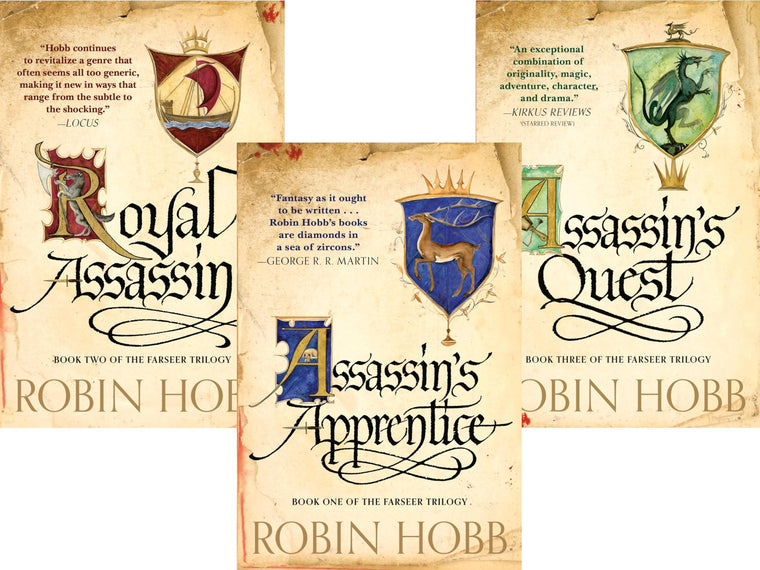 The Farseer Trilogy Collection 3 Books Set By Robin Hobb (Assassin?s Apprentice, Royal Assassin, Assassin?s Quest)