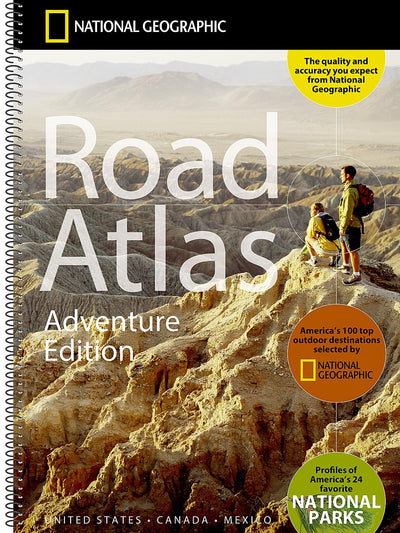 National Geographic Road Atlas 2027: Adventure Edition [United States, Canada, Mexico]