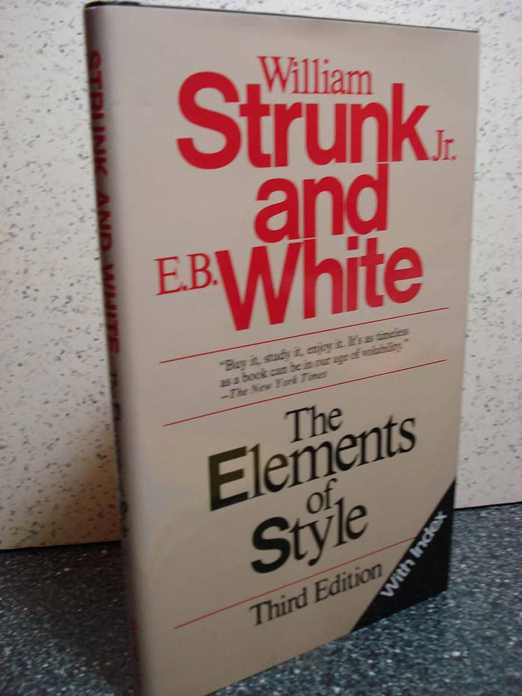 The Elements of Style, Third Edition by Strunk Jr., William
