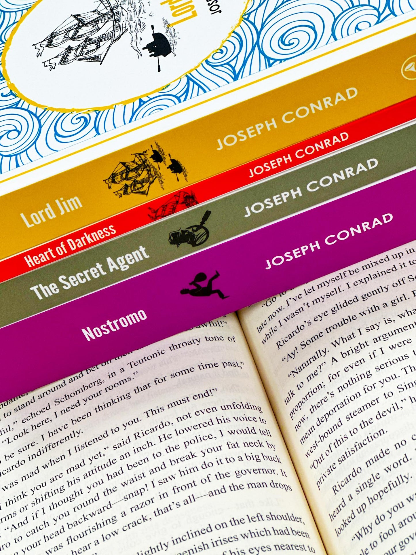 Joseph Conrad: The Complete Collection 5 Books Box Set (Victory, The Secret Agent, Nostromo, Lord Jim, Heart of Darkness)