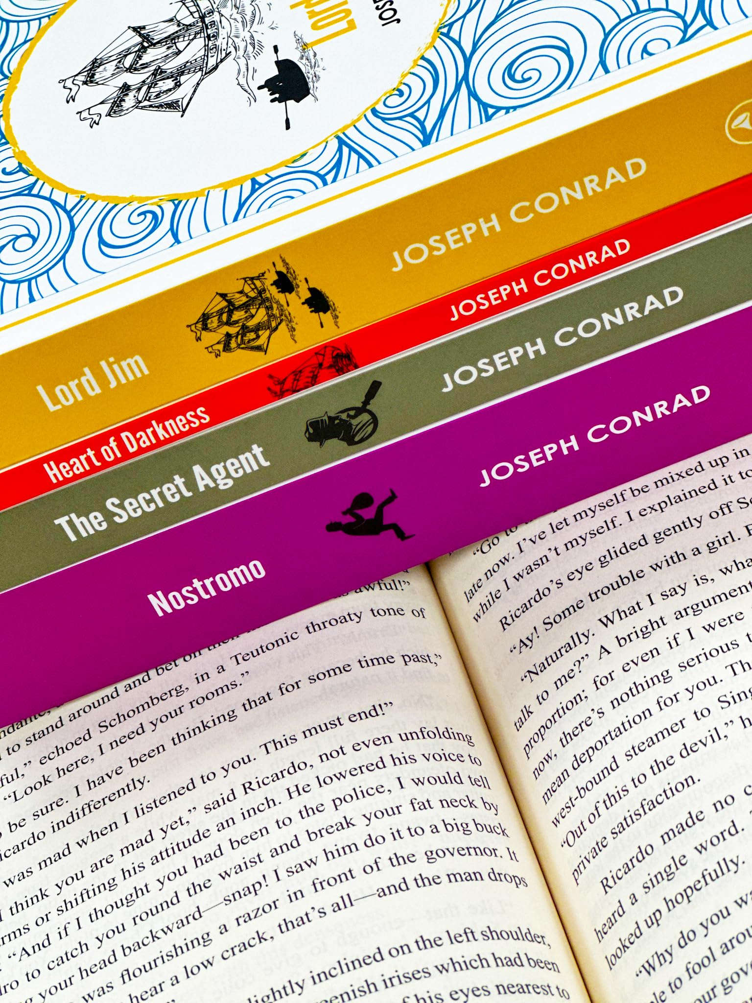 Joseph Conrad: The Complete Collection 5 Books Box Set (Victory, The Secret Agent, Nostromo, Lord Jim, Heart of Darkness)