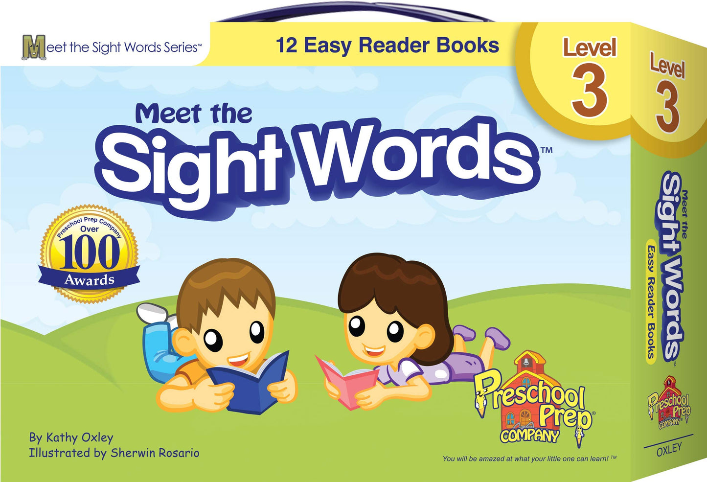Meet the Sight Words - Level 3 - Easy Reader Books (boxed set of 12 books)