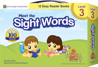 Meet the Sight Words - Level 3 - Easy Reader Books (boxed set of 12 books)