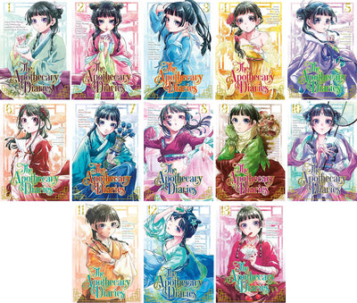 The Apothecary Diaries Series. 13 Books Collection Set by Natsu Hyuuga and Nekokurage