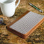 NIV, Thinline Bible, Compact, Leathersoft, Brown/White, Zippered, Red Letter, Comfort Print