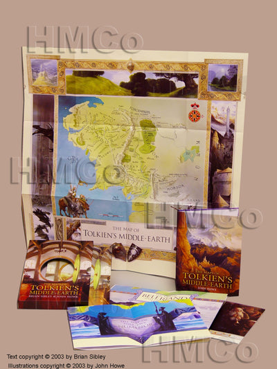 The Maps Of Tolkien's Middle-Earth by Sibley, Brian