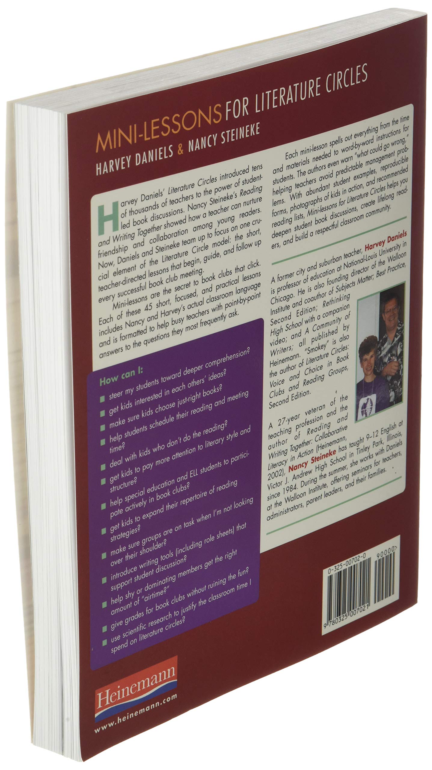 Mini-Lessons for Literature Circles