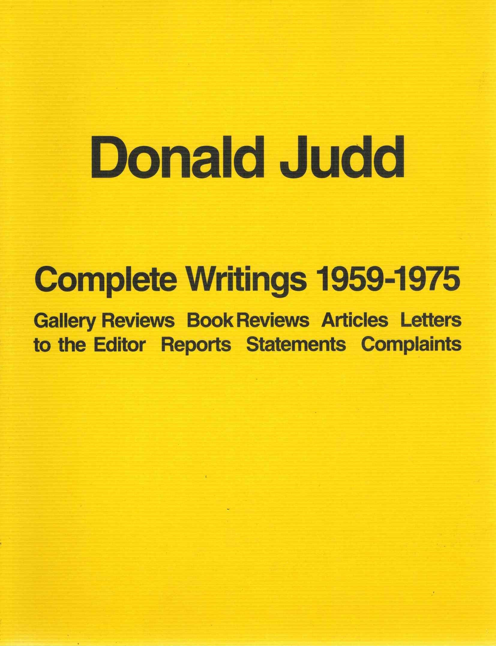 Complete Writings 1959 - 1975