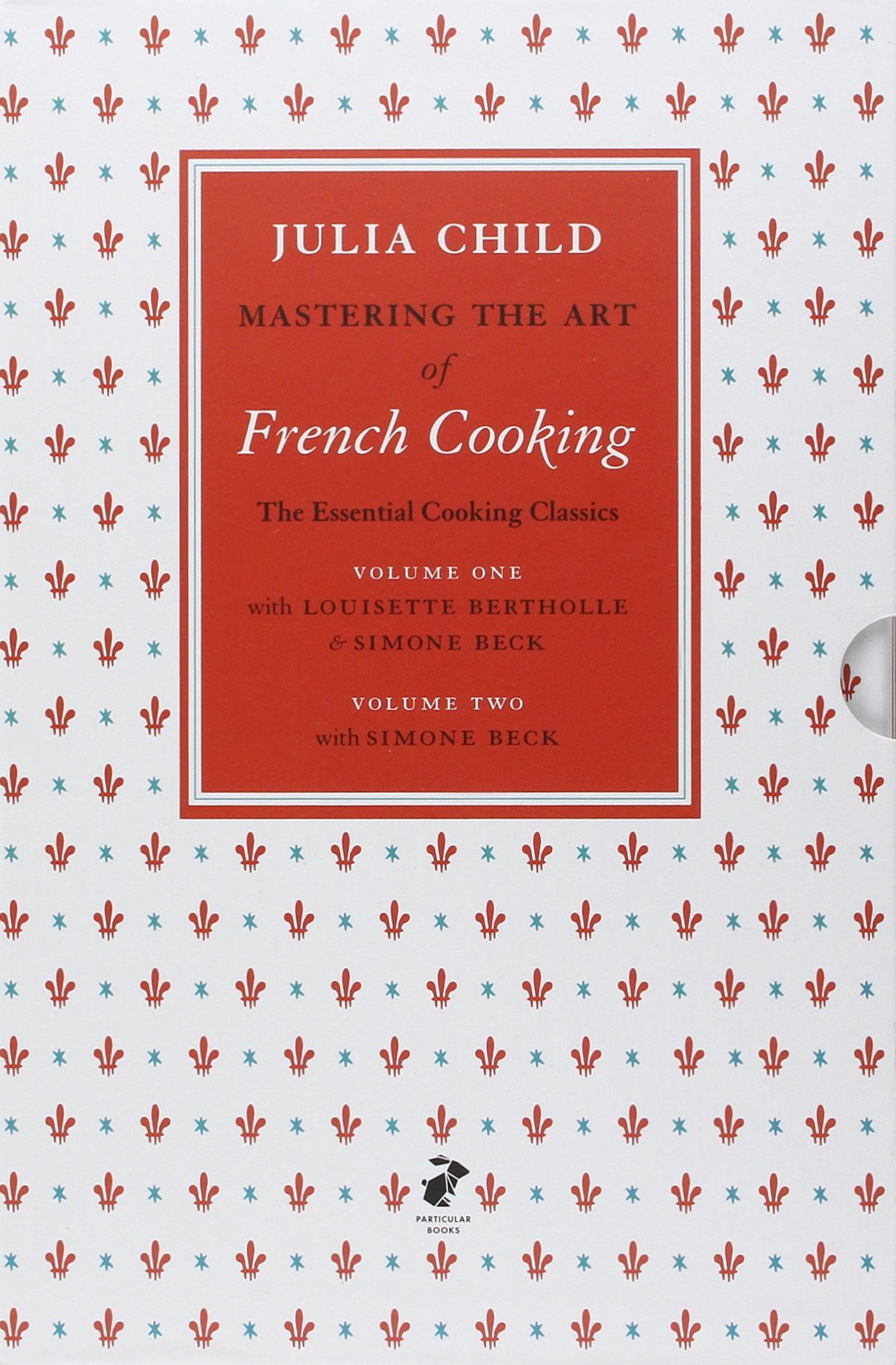 Mastering the Art of French Cooking Volumes 1 & 2.