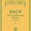 Bach - Well-Tempered Clavier Book 1  Piano Sheet Music  Schirmer Classics Vol. 13  Preludes and Fugues BWV 846-869  Advanced Piano Songbook and Teacher Resource
