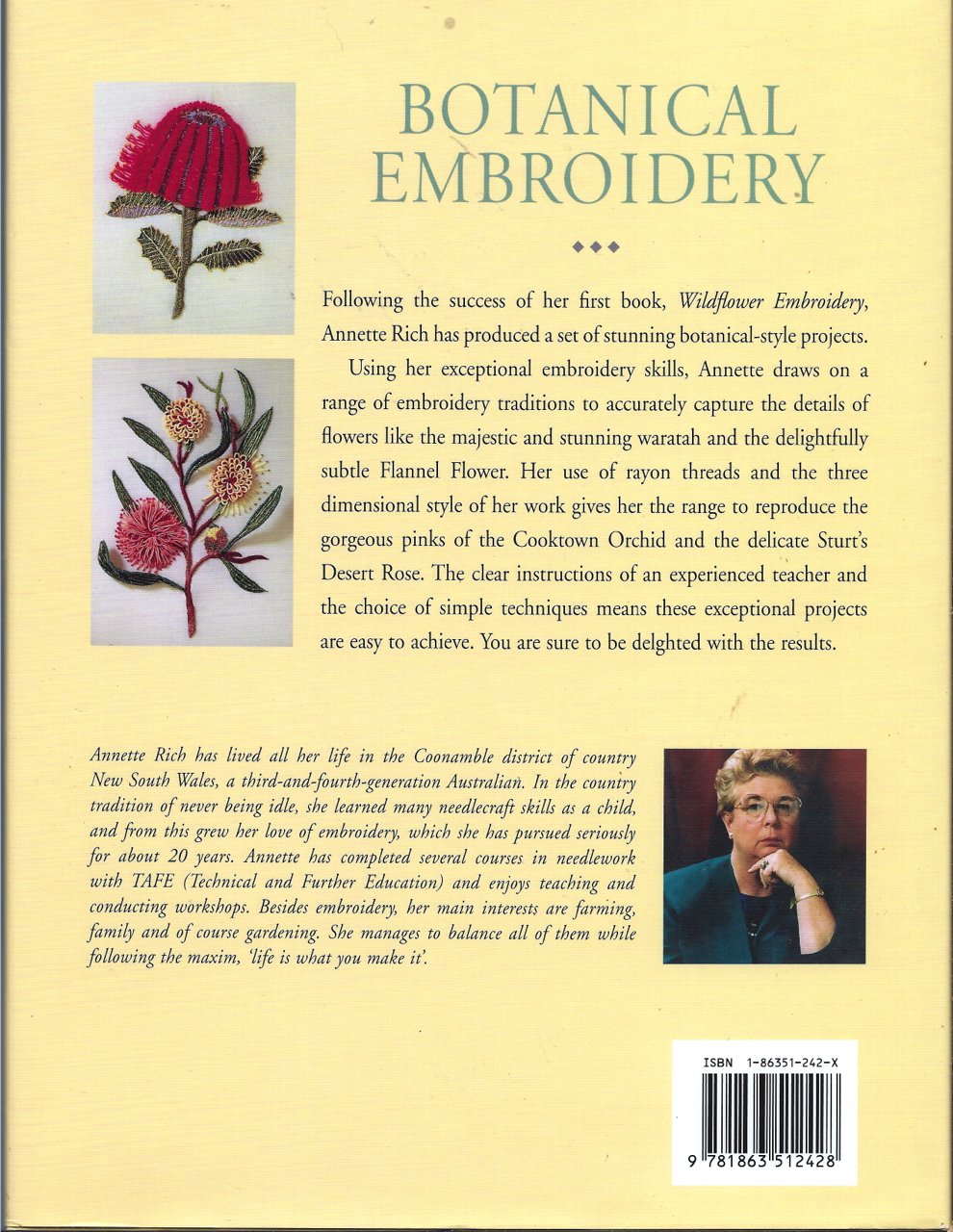 Botanical Embroidery (Milner Craft Series)