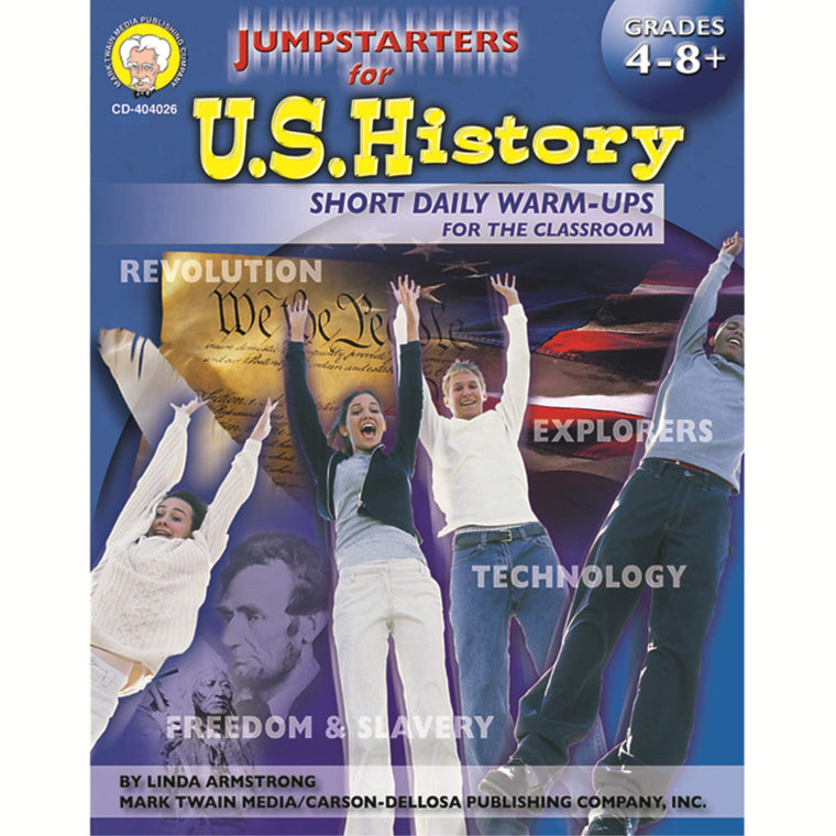 Mark Twain - Jumpstarters for U.S. History, Grades 4 - 8