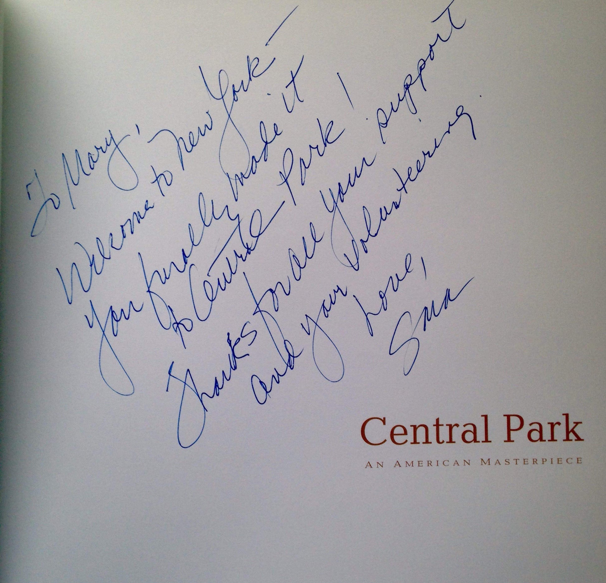 Central Park, An American Masterpiece: A Comprehensive History of the Nation's First Urban Park