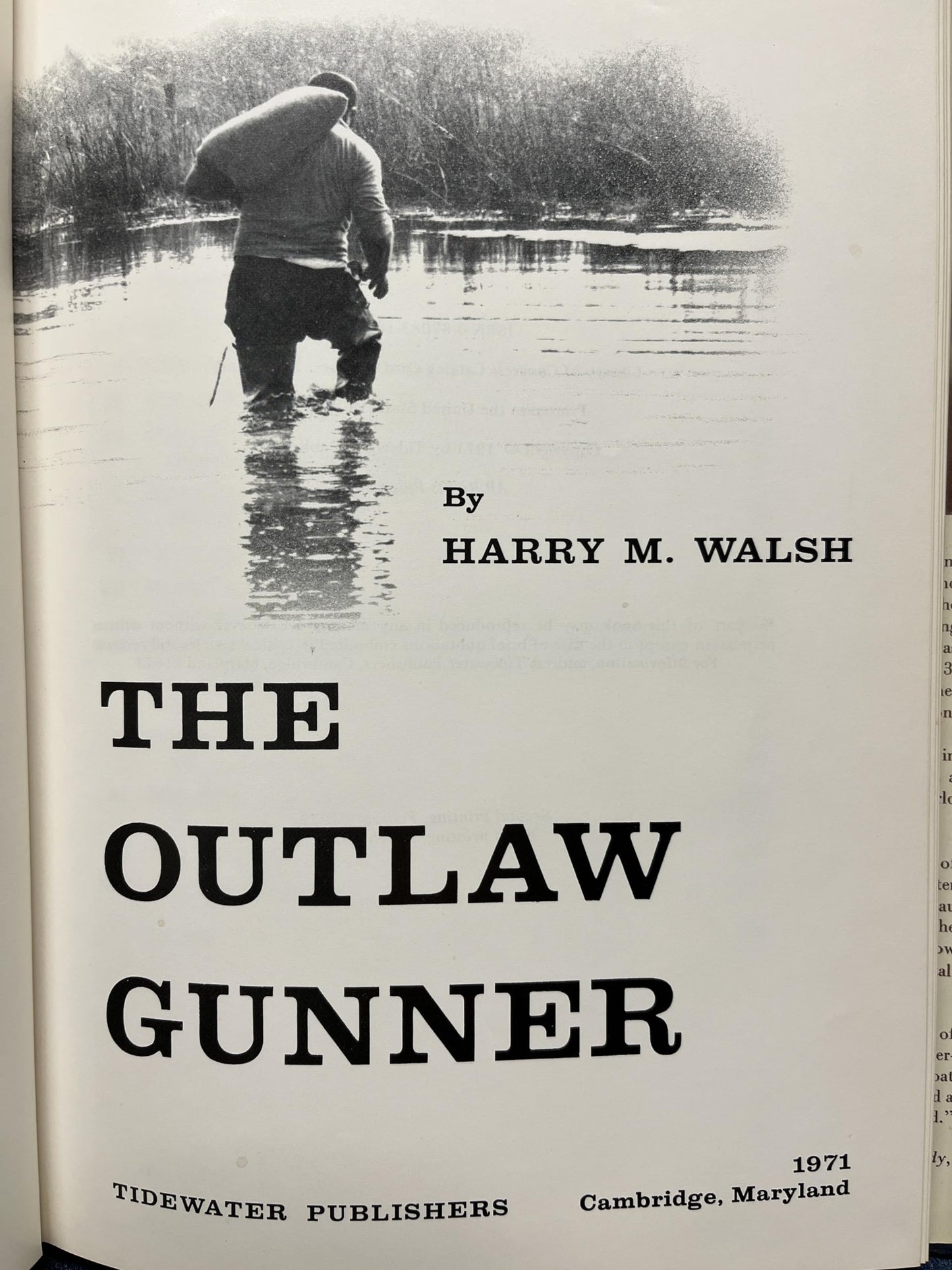 The Outlaw Gunner by Walsh, Harry M.