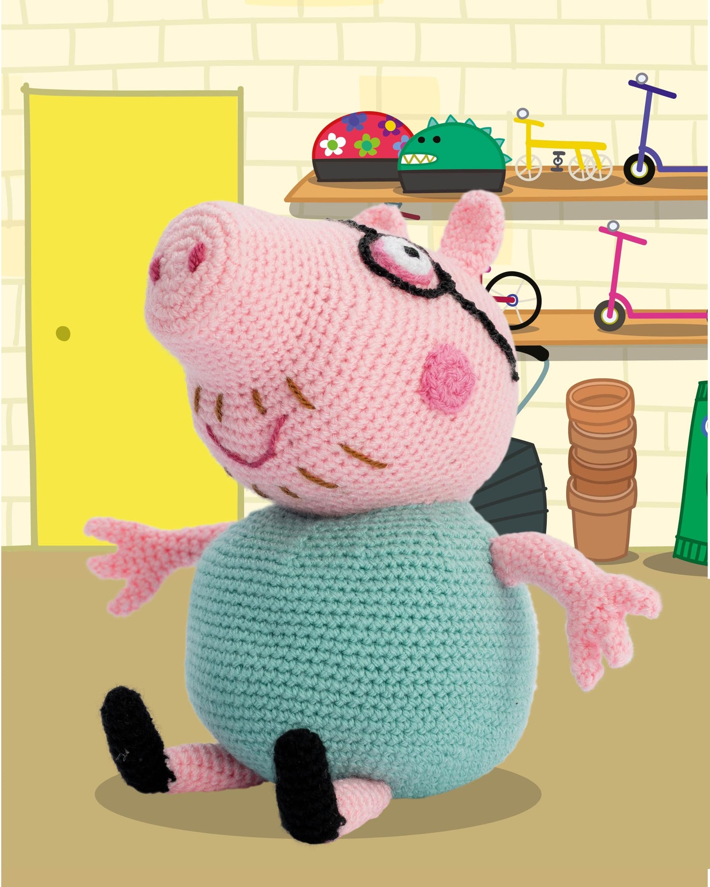 Crochet Peppa Pig: Over 20 adorable amigurumi toy patterns for hours of fun! (Peppa Pig Crafts, 1)