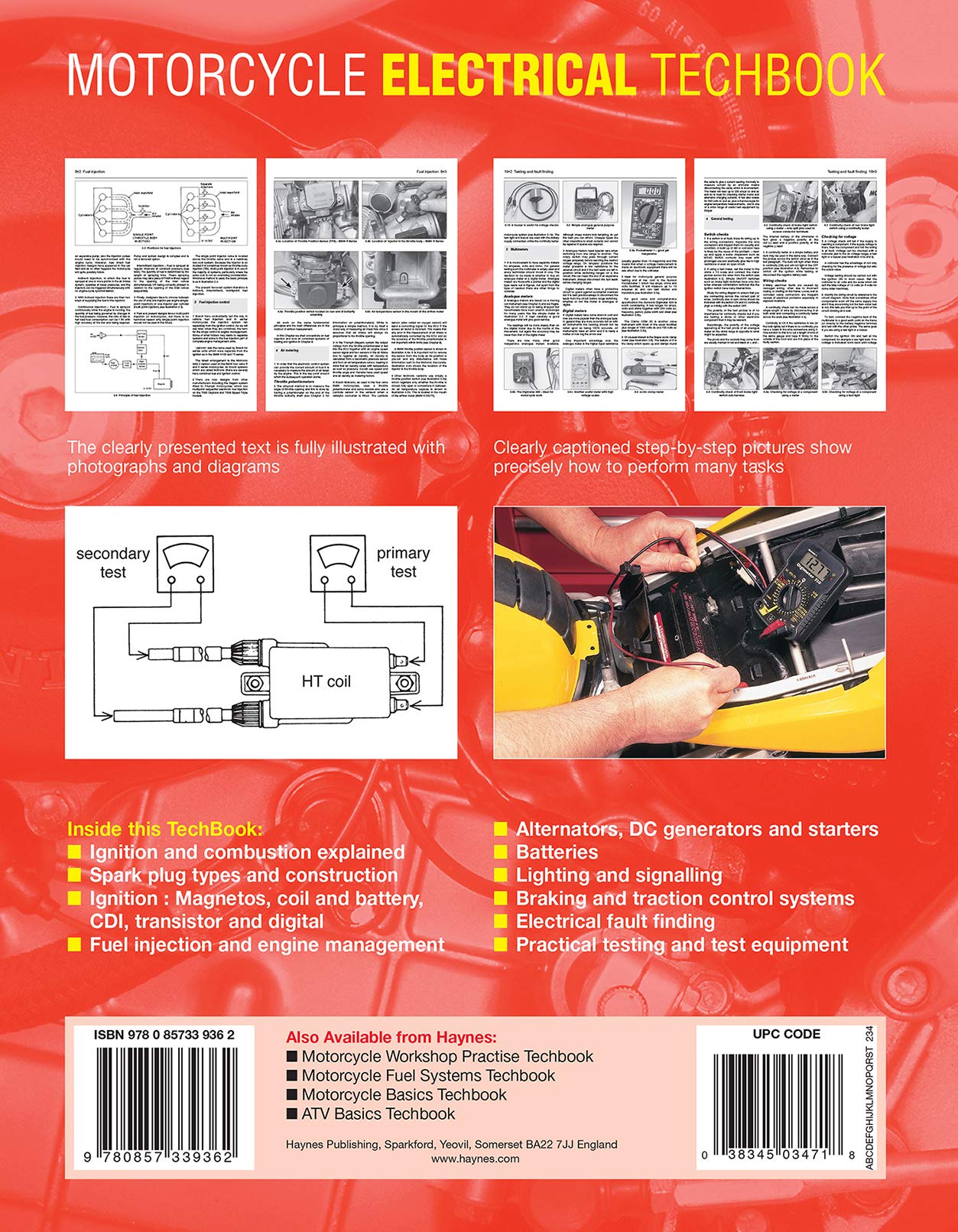 Motorcycle Electrical TechBook Haynes Manual (Paperback)