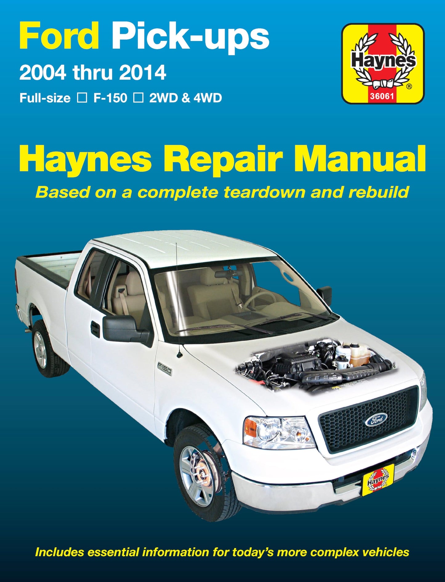 Haynes Ford Petrol Pick-Ups F-150 2WD & 4WD (2004-2014) Haynes Repair Manual (Paperback)