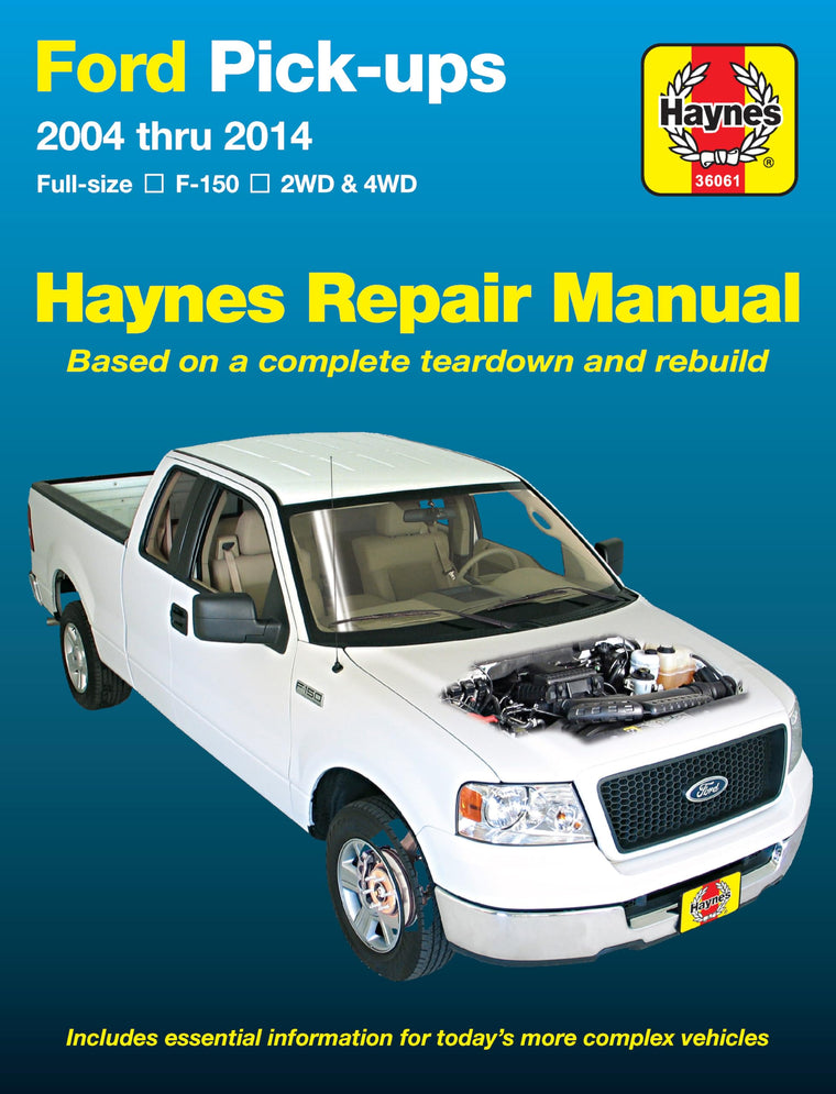 Haynes Ford Petrol Pick-Ups F-150 2WD & 4WD (2004-2014) Haynes Repair Manual (Paperback)