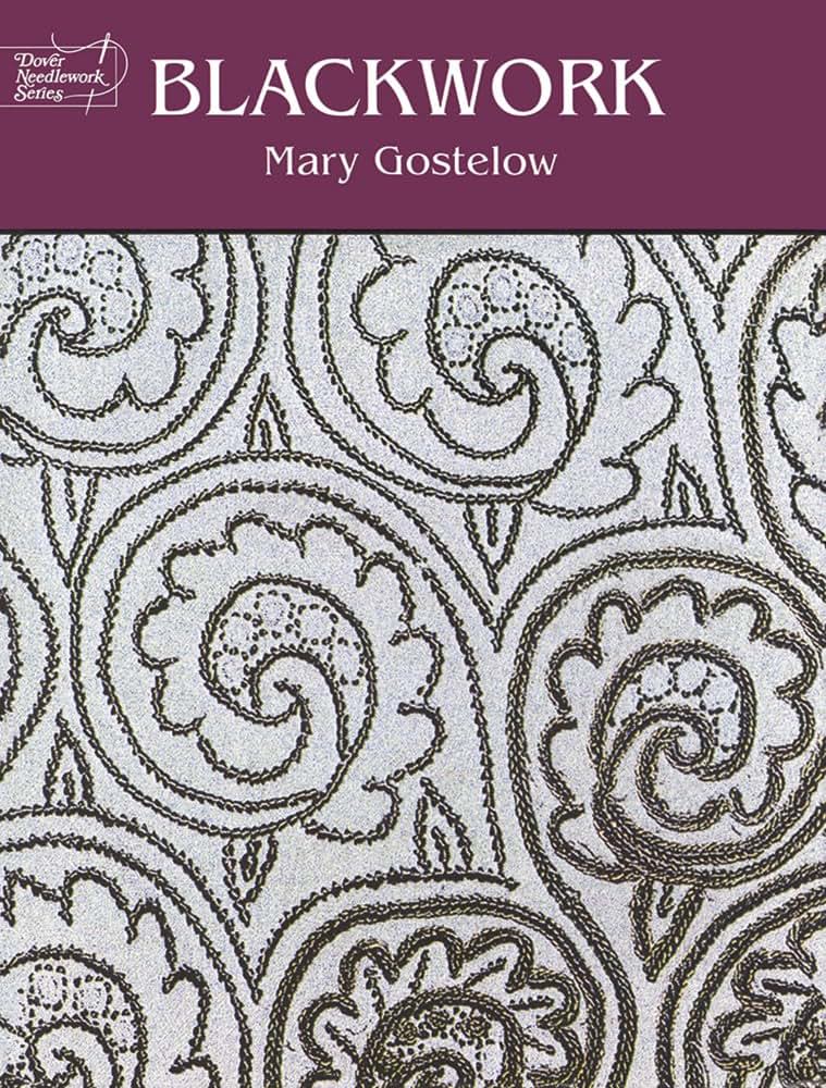 Blackwork (Dover Embroidery, Needlepoint)
