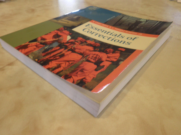 Essentials Of Corrections With Infotrac — back cover