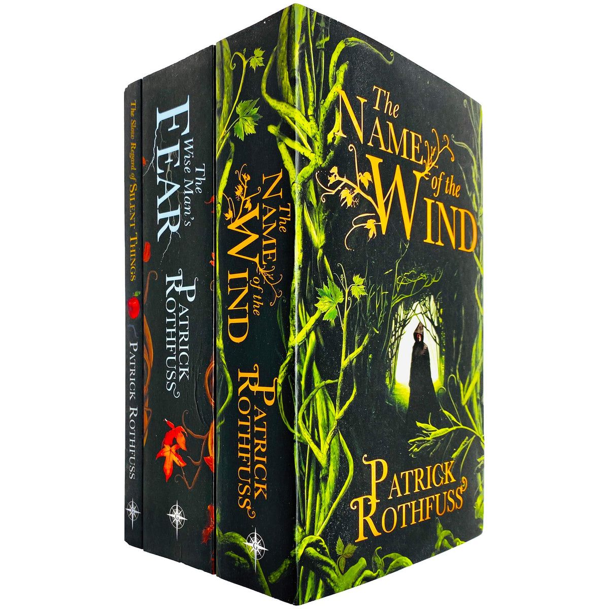 The Kingkiller Chronicle Series 3 Books Collection Set by Patrick Rothfuss (The Name of the Wind, The Wise Man's Fear & The Slow Regard of Silent Things)