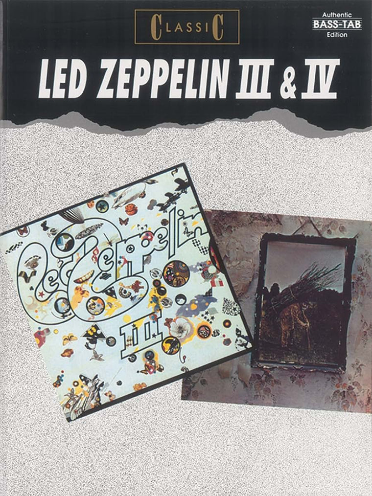 Classic Led Zeppelin III & IV (Bass Tab)