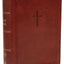 NKJV, End-of-Verse Reference Bible, Compact, Leathersoft, Brown, Red Letter, Comfort Print: Holy Bible, New King James Version