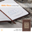 Classic Faux Leather Journal A Man's Heart Proverbs 16:9 Bible Verse Brown Inspirational Notebook, Lined Pages w/Scripture, Ribbon Marker, Zipper Closure