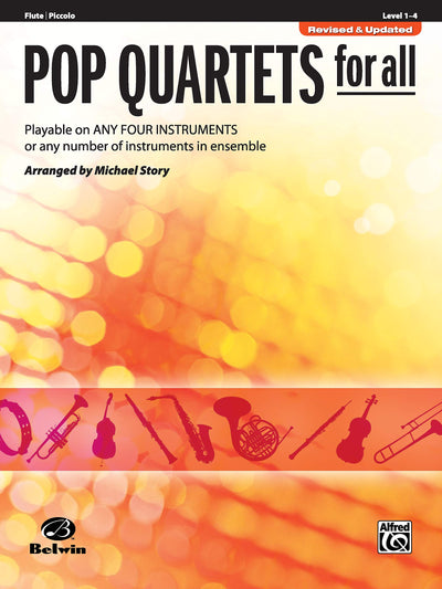 Pop Quartets for All: Flute, Piccolo (For All Series)