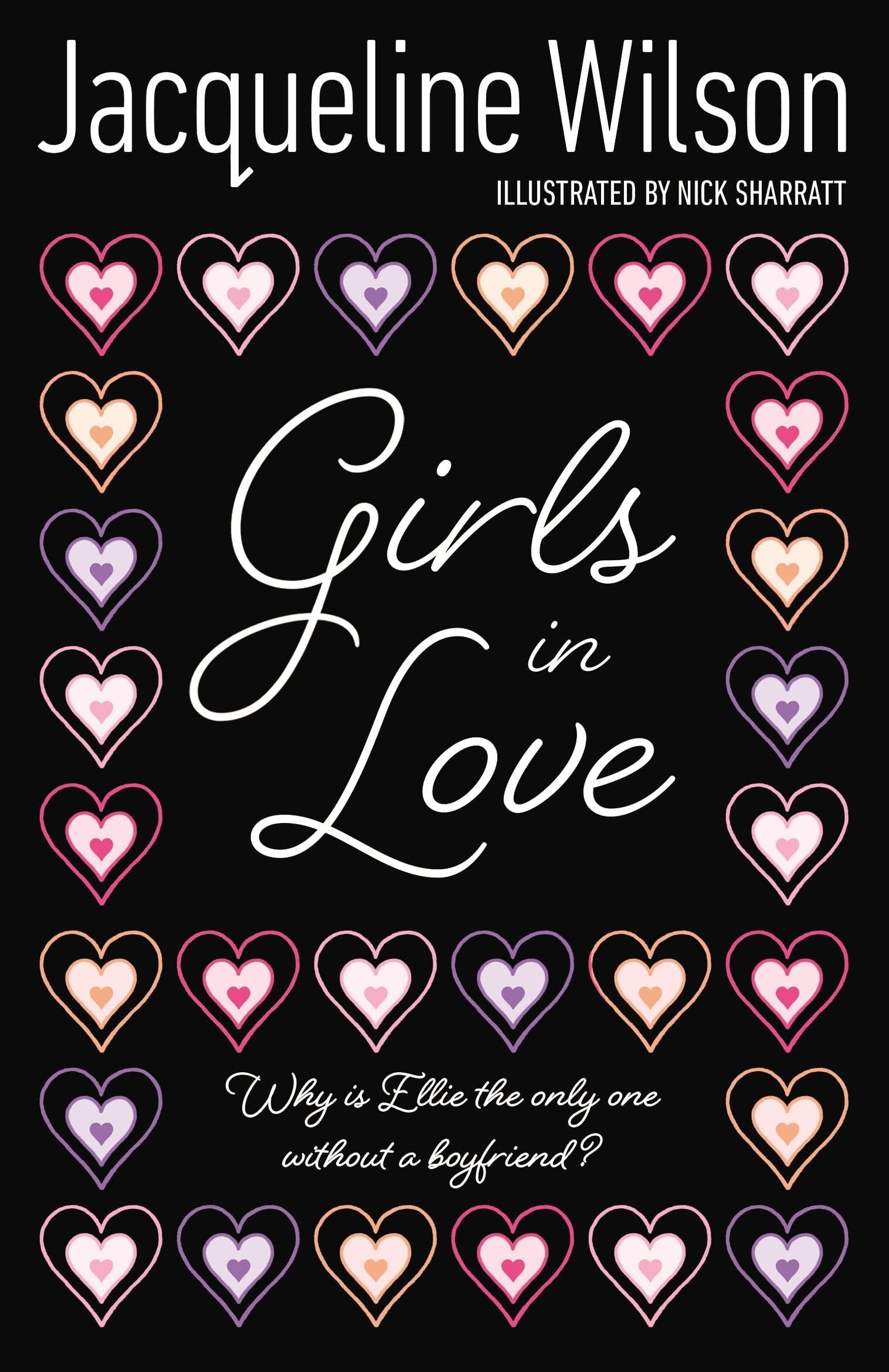 Jacqueline Wilson Girls Series 4 Books Collection Set (Girls in Love, Girls in Tears, Girls Under Pressure, Girls Out Late)