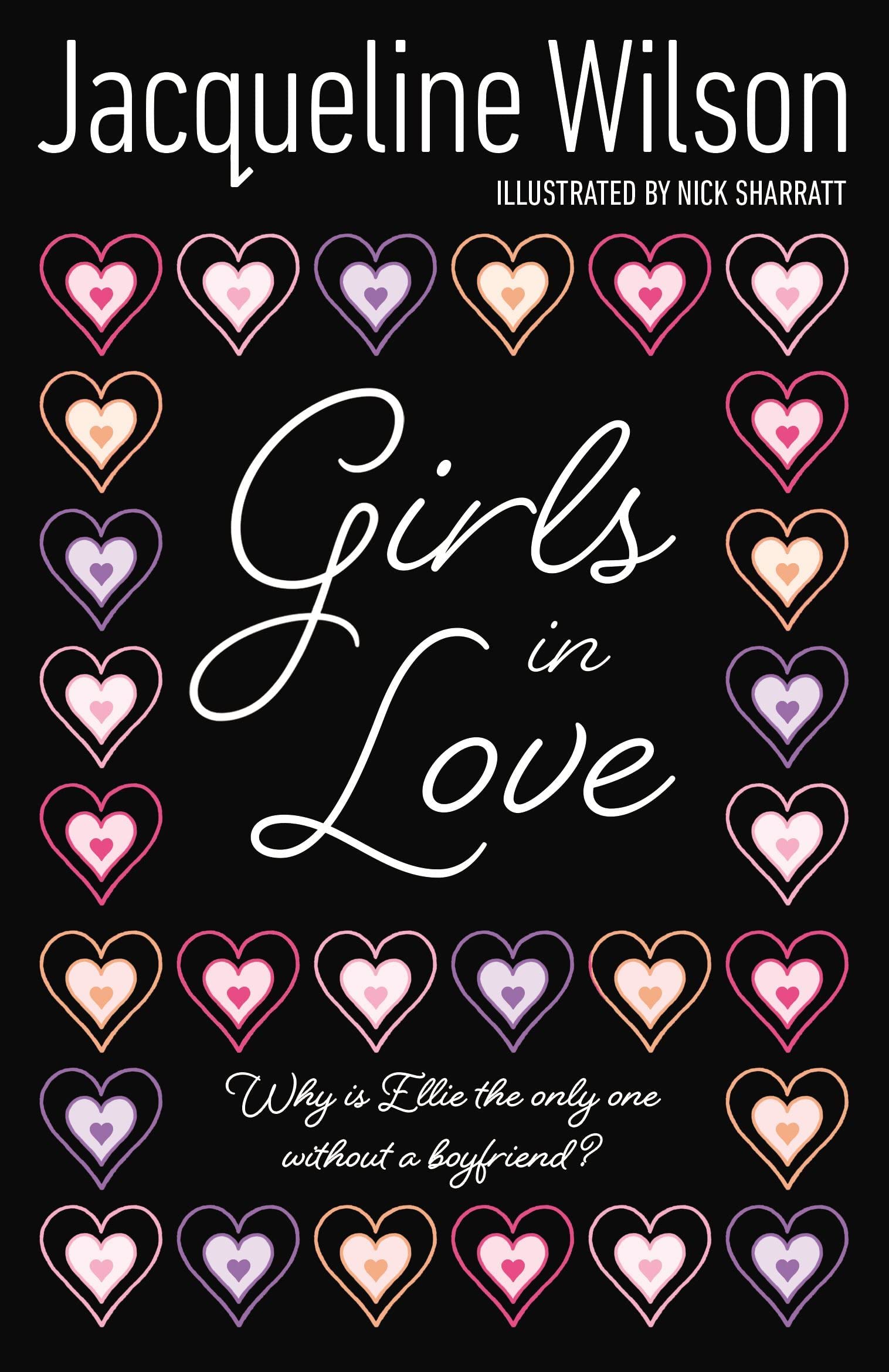Jacqueline Wilson Girls Series 4 Books Collection Set (Girls in Love, Girls in Tears, Girls Under Pressure, Girls Out Late)