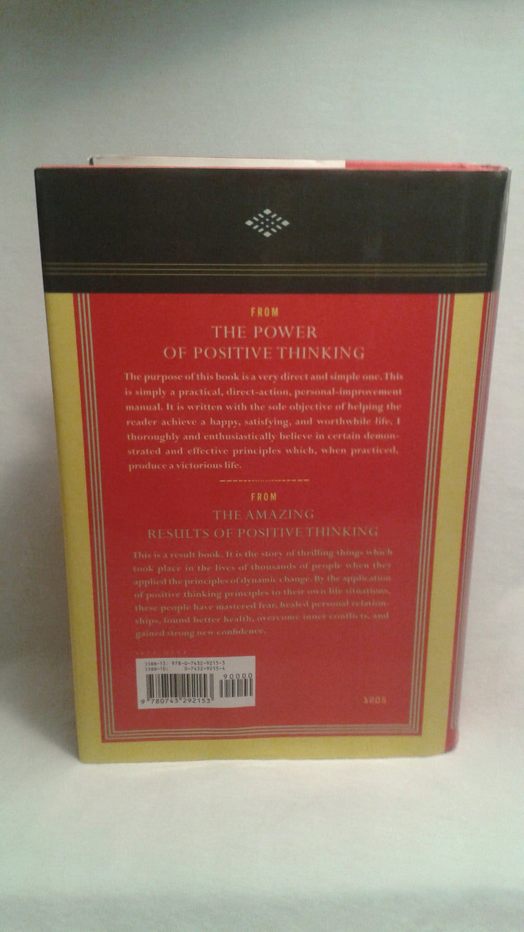 The Power of Positive Thinking and the Amazing Results of Positive Thinking Collection — back cover
