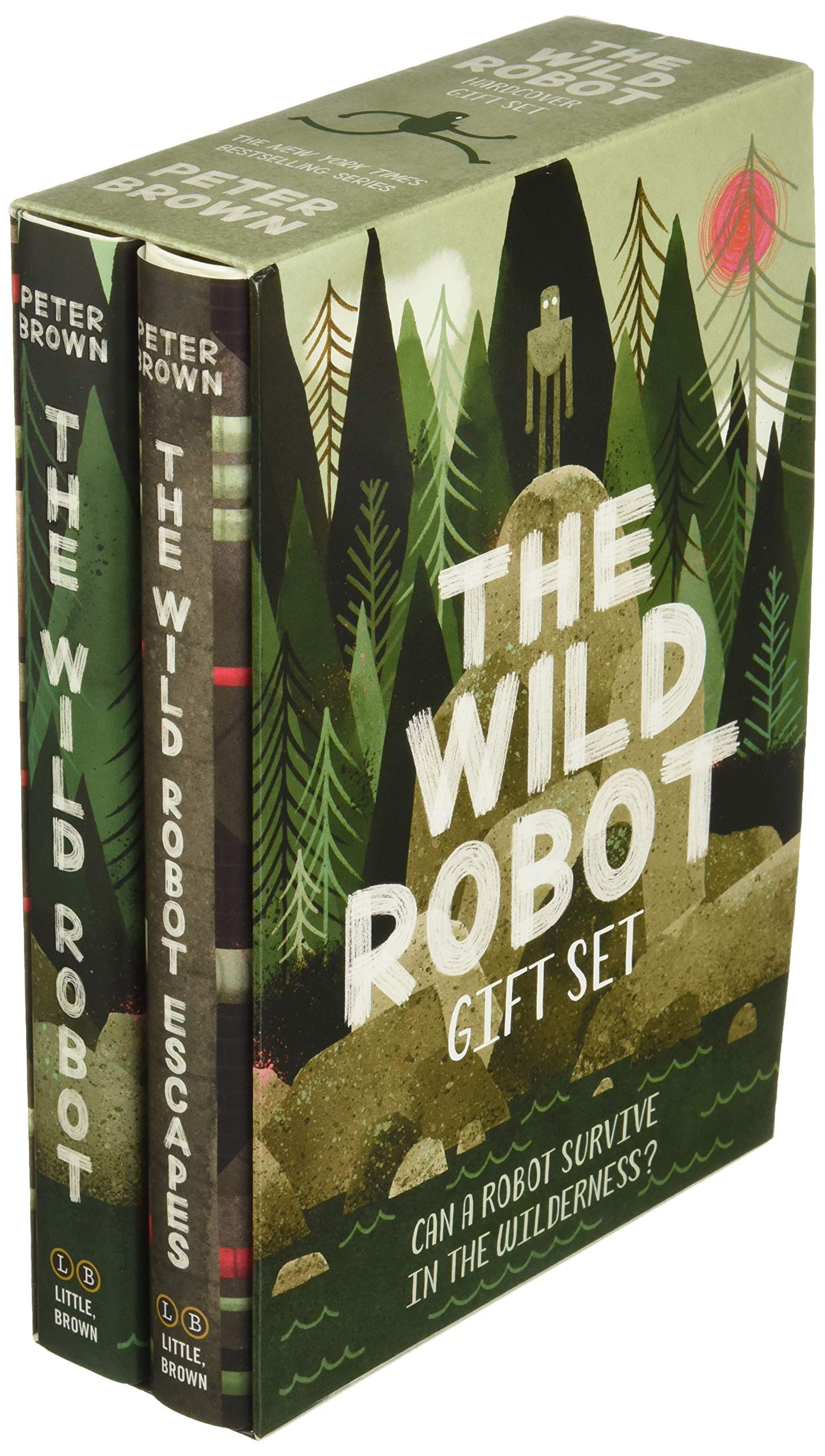 The Wild Robot Hardcover Gift Set by Peter Brown