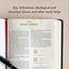 CSB Tony Evans Study Bible, Black/Brown LeatherTouch, Black Letter, Study Notes and Commentary, Articles, Videos, Charts, Easy-to-Read Bible Serif Type