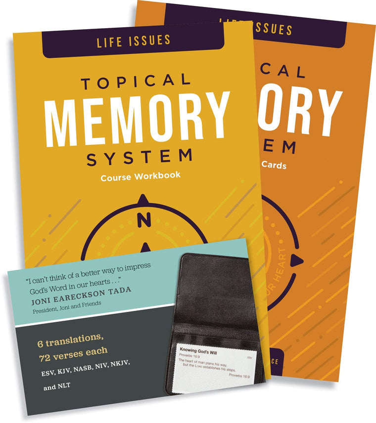 Topical Memory System: Life Issues, Hide God's Word in Your