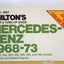 Chilton's Repair and Tune-Up Guide: Mercedes-Benz 1968-73