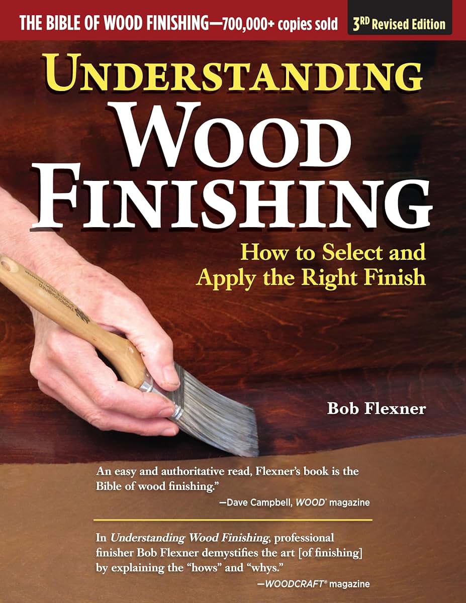 Understanding Wood Finishing, 3rd Revised Edition: How to Select and Apply the Right Finish (Fox Chapel Publishing) Practical Guide with 350 Photos and 40 Reference Tables for Furniture and Cabinets