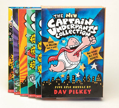The New Captain Underpants Collection (Books 1-5)